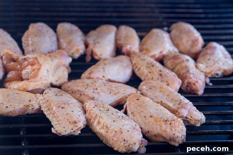 Spicy Korean Chicken Wings Recipe Smoked on a Big Green Egg 9 spicy smoked Korean chicken wings