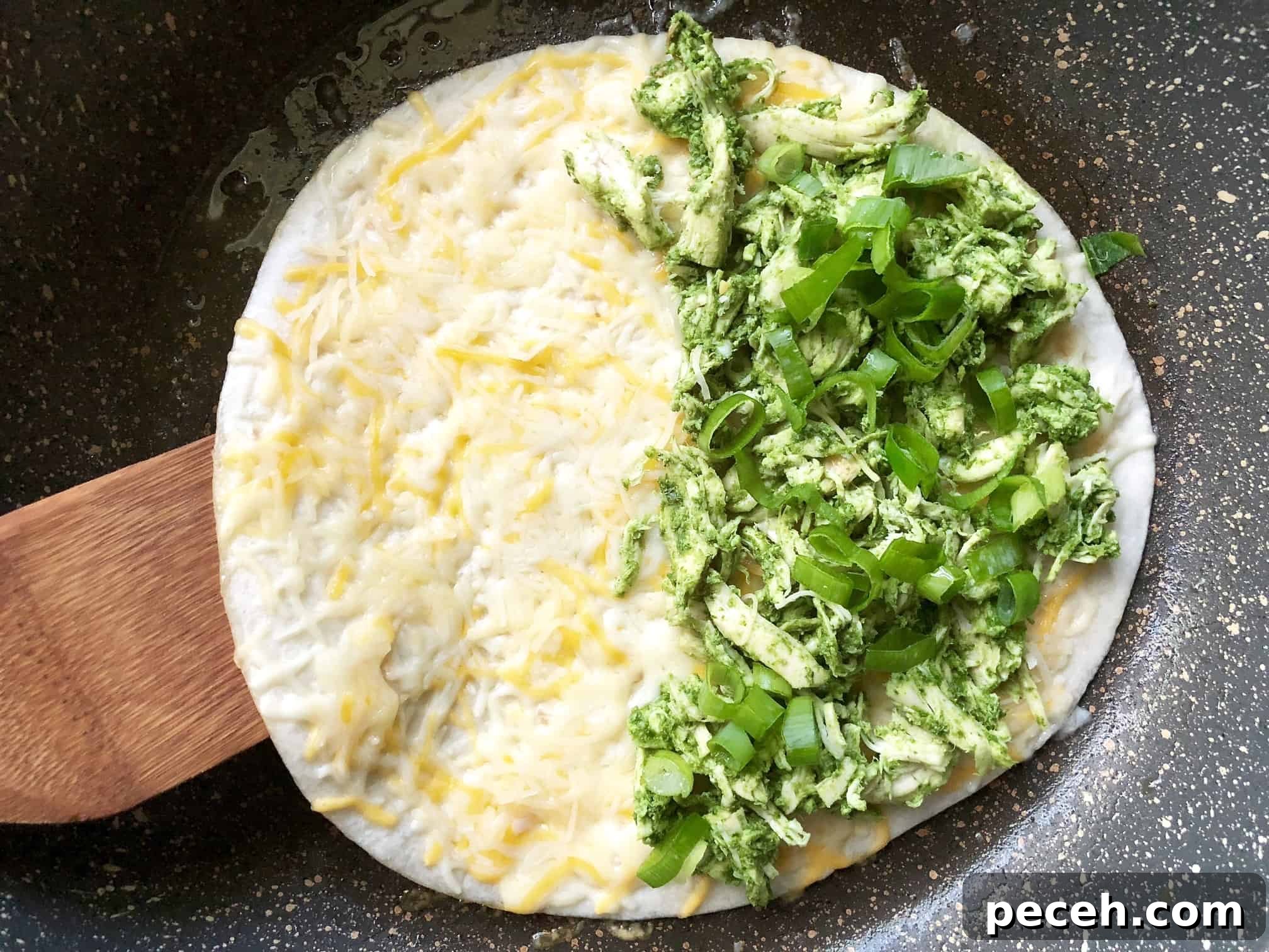 chicken fajita quesadillas