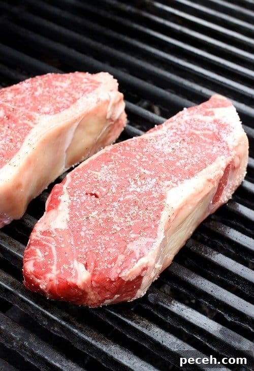 Strip Steak with Caramelized Onion Sauce and Fresh Herbs 5 strip-steak-onion-sauce-steak