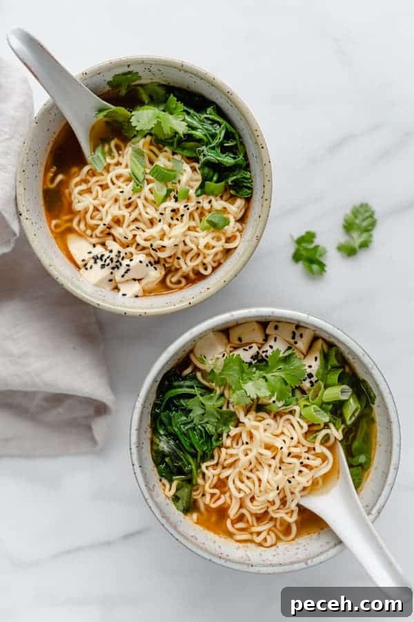 Vegan Ramen Recipe: Fast Homemade Broth and Noodles 2 quick & easy vegan ramen