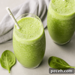 Creamy Coconut Banana Green Smoothie Recipe for Energy 3 coconut banana green smoothie