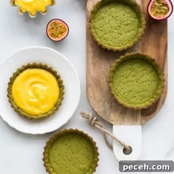 Matcha Tarts with Tangy Passion Fruit Curd 6 img 6747 5