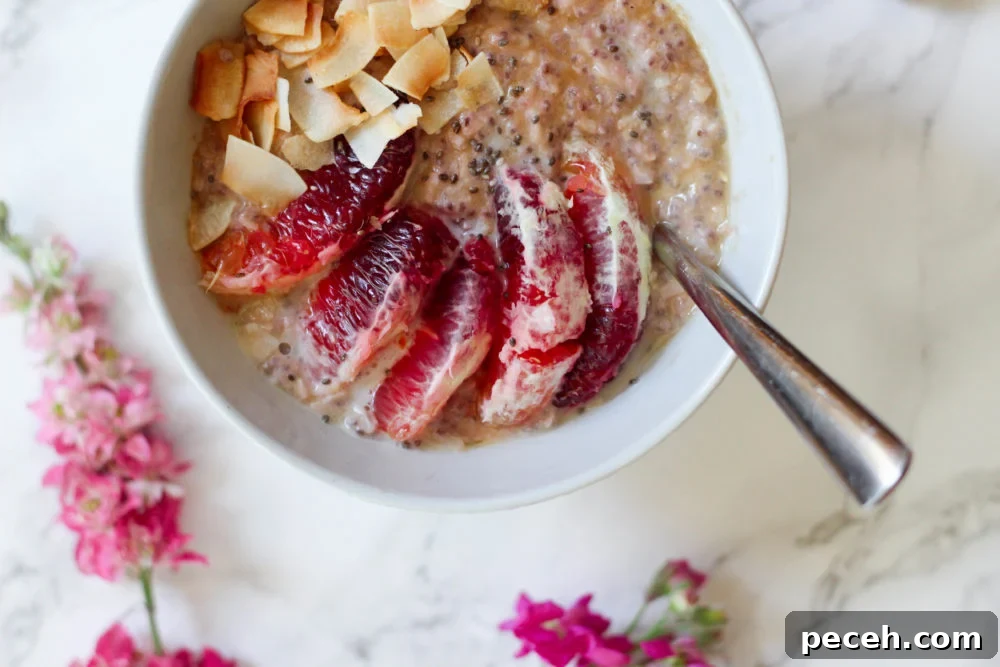 Orange Creamsicle Paleo N'Oatmeal — Vegan & Whole30-Friendly 5 paleo vegan orange creamsicle noatmeal