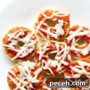 Pizza bagel bites