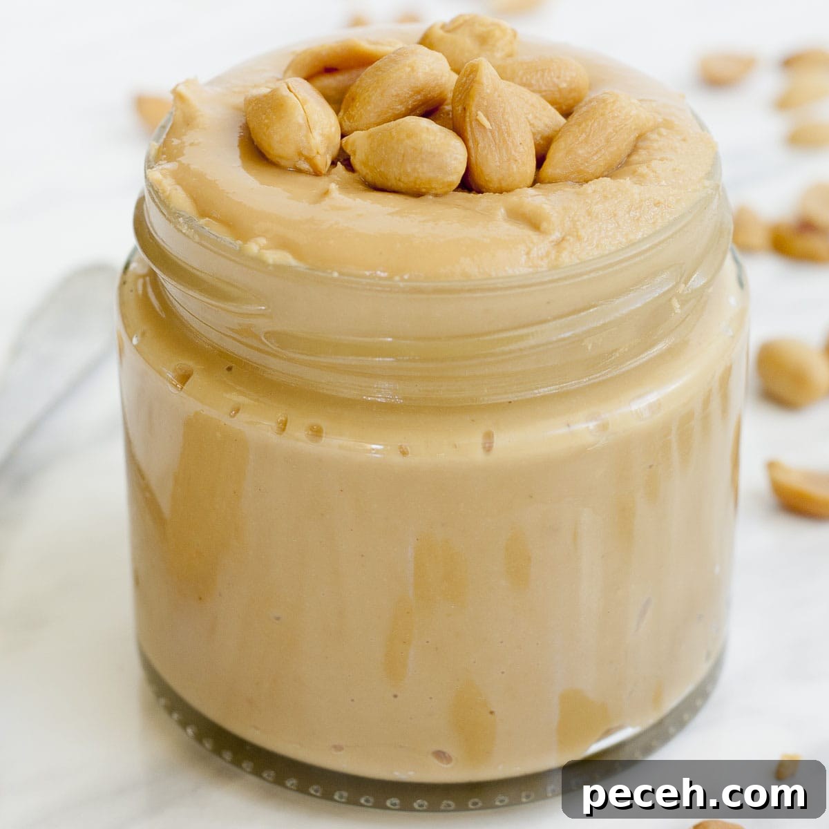 Homemade peanut butter