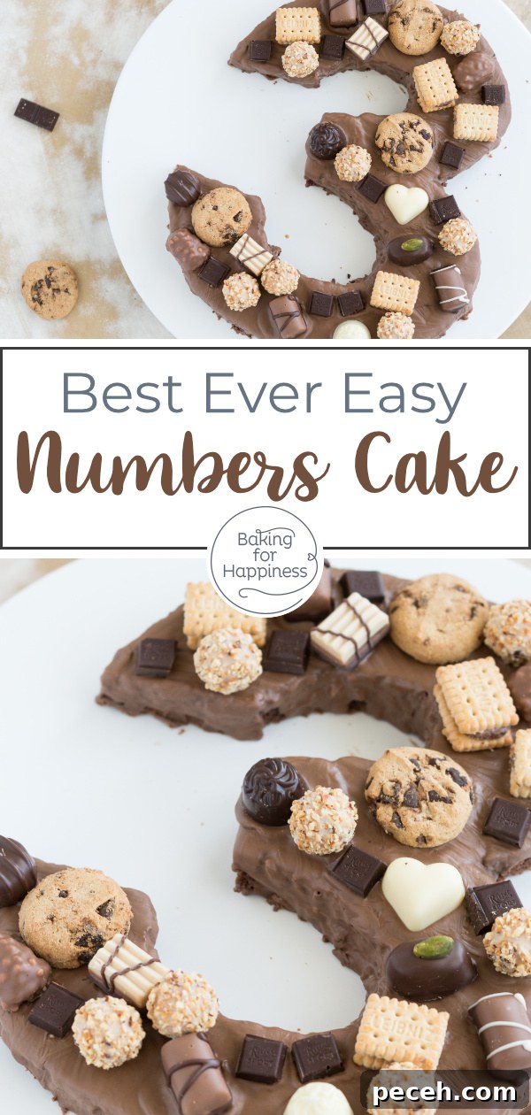 Birthday Numbers Cake Recipe: Step-by-Step Guide for Celebrations 8 Fancy a quick and easy numbers cake for birthdays? This numbers cake without a special baking pan is a delicious eyecatcher.