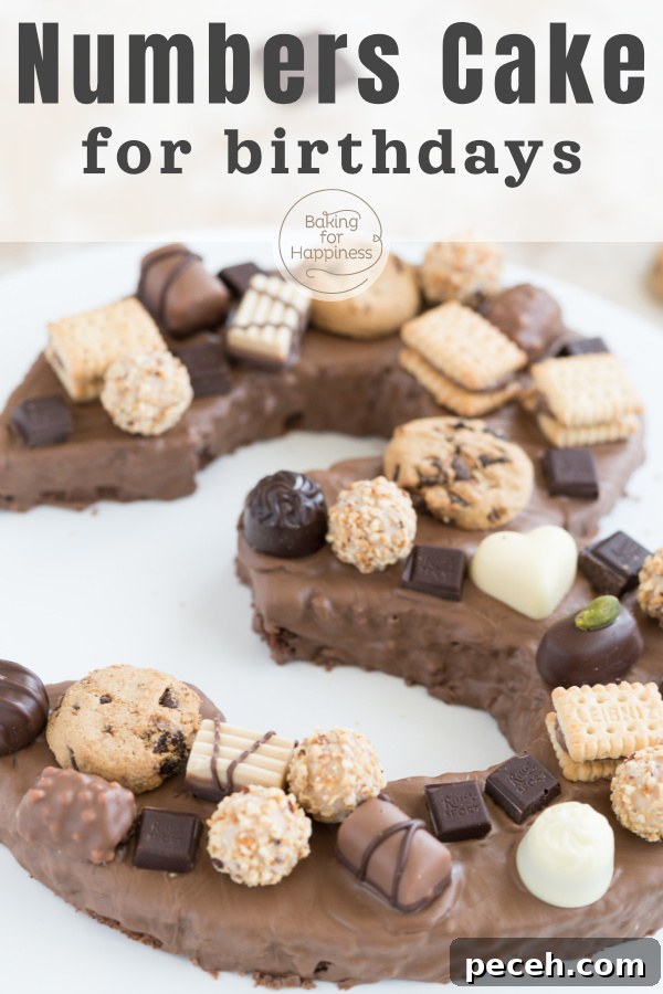 Birthday Numbers Cake Recipe: Step-by-Step Guide for Celebrations 9 Fancy a quick and easy numbers cake for birthdays? This numbers cake without a special baking pan is a delicious eyecatcher.
