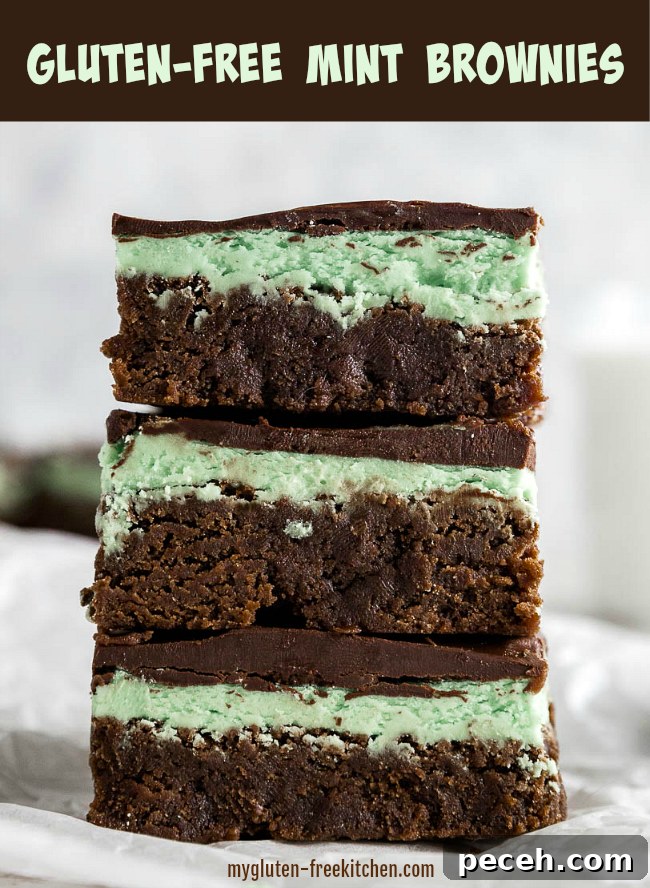 Gluten-free Mint Brownies Recipe