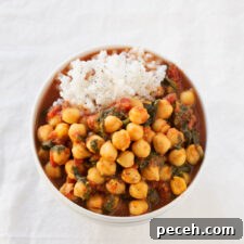 Chole Palak: Spiced Chickpeas with Spinach Curry Recipe 7 Chole Palak (Spinach with Chickpeas)