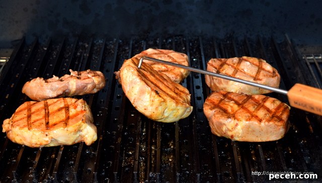 Strawberry Habanero Glazed Loin Chops - Ready to Serve