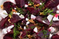 Vibrant Beetroot Salad with Citrus Vinaigrette