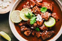 New Mexican Pork Adovada with Red Chile Sauce