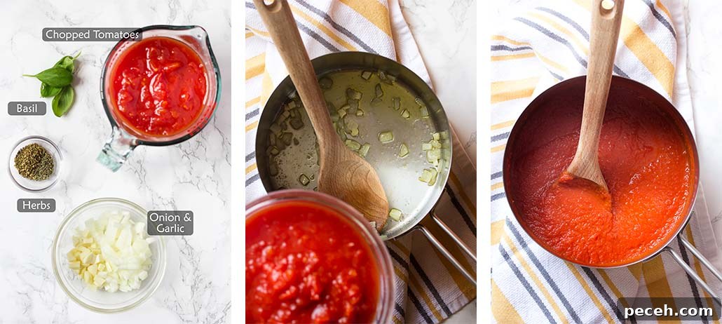 Ingredients for chicken parmesan burgers. Ingredients and how to make the tomato sauce.