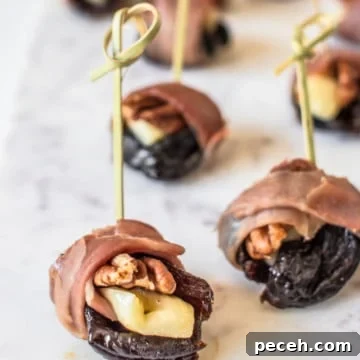 Prosciutto Wrapped Prunes recipe