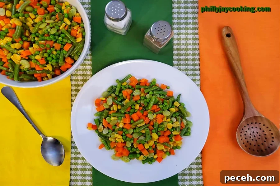Roasted Frozen Mixed Vegetables with Garlic Recipe 2 Frozen Mixed Vegetables
