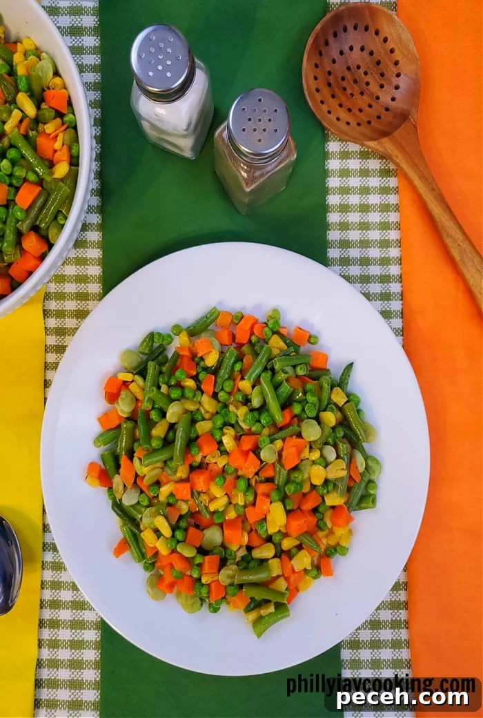 Roasted Frozen Mixed Vegetables with Garlic Recipe 4 Easy Mixed Vegetables Recipe