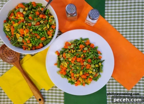 Roasted Frozen Mixed Vegetables with Garlic Recipe 5 Easy Mixed Vegetables Recipe
