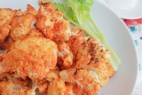 Crispy Air Fryer Buffalo Cauliflower Bites