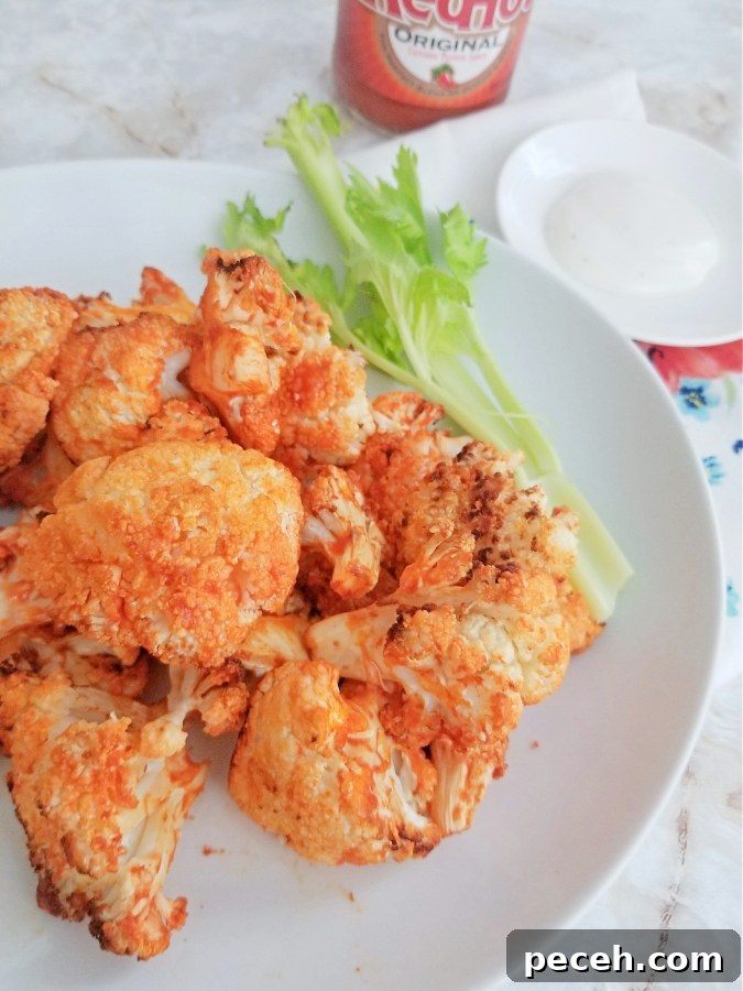 Crispy Air Fryer Buffalo Cauliflower Bites 2 img 2863 1