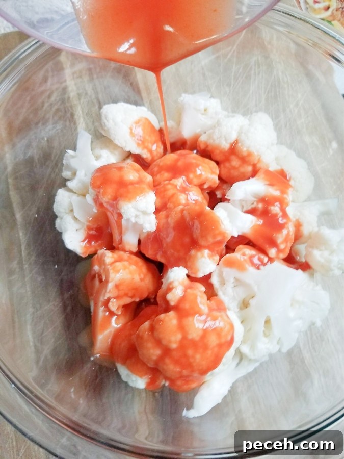 Crispy Air Fryer Buffalo Cauliflower Bites 4 img 2863 3