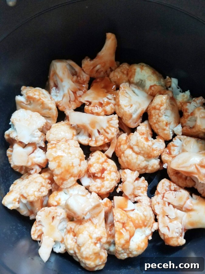 Crispy Air Fryer Buffalo Cauliflower Bites 5 img 2863 4