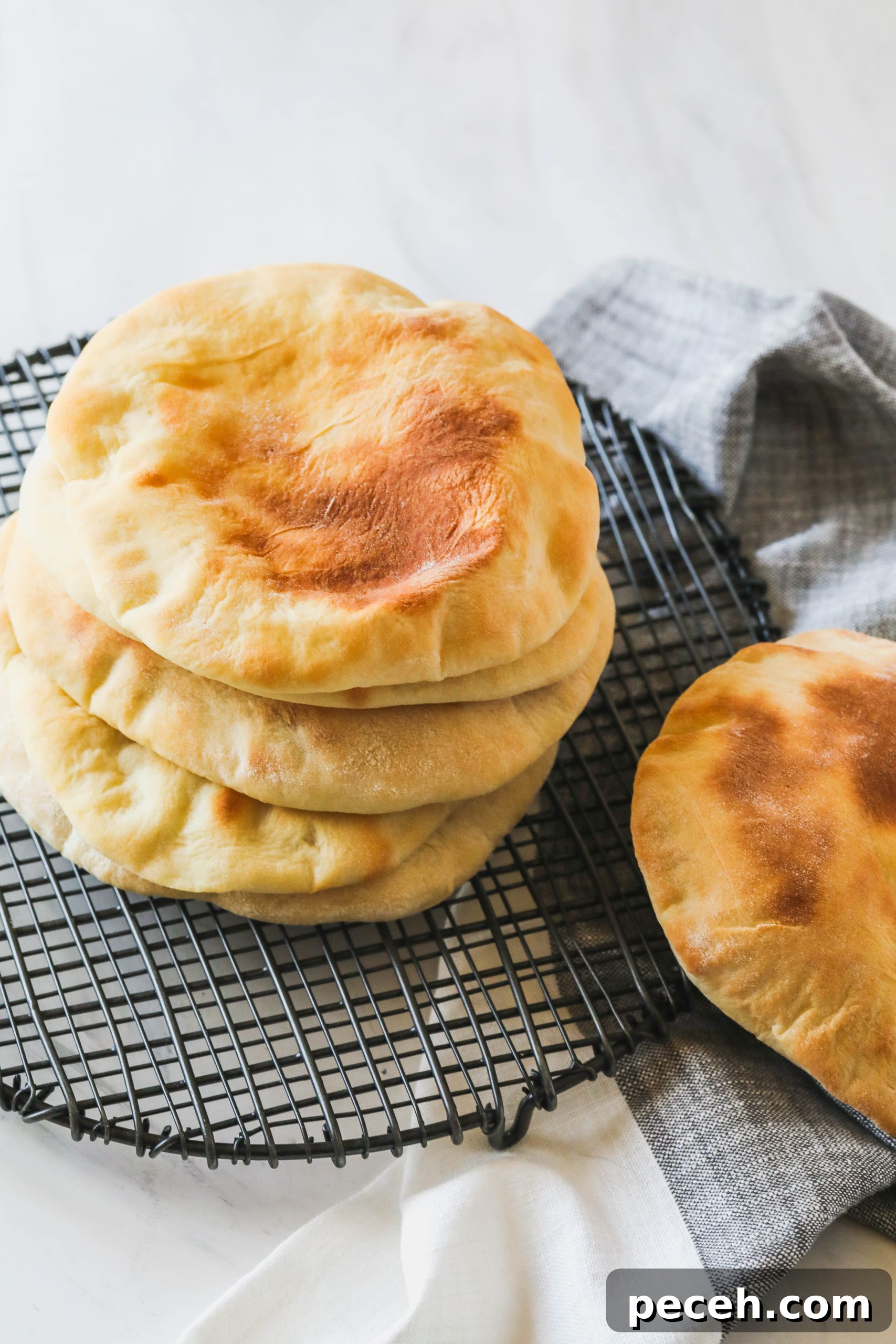 Tangy Yogurt Pita with Cucumber & Fresh Herbs 4 Yogurt Pita-6