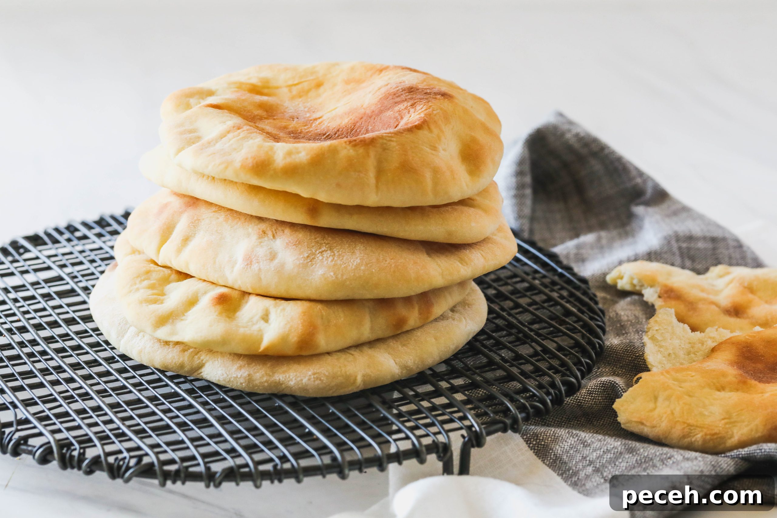 Tangy Yogurt Pita with Cucumber & Fresh Herbs 6 Yogurt Pita-7
