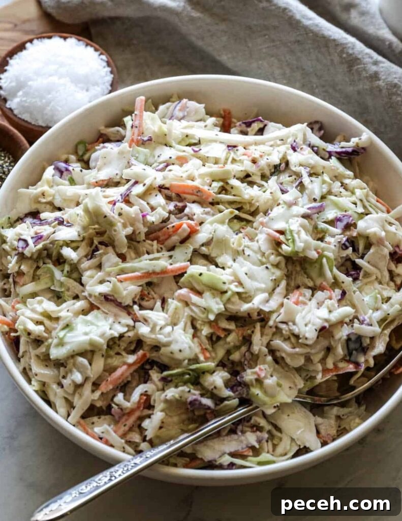 Creamy Gluten-Free Coleslaw with Tangy Dressing 2 Gluten Free Coleslaw