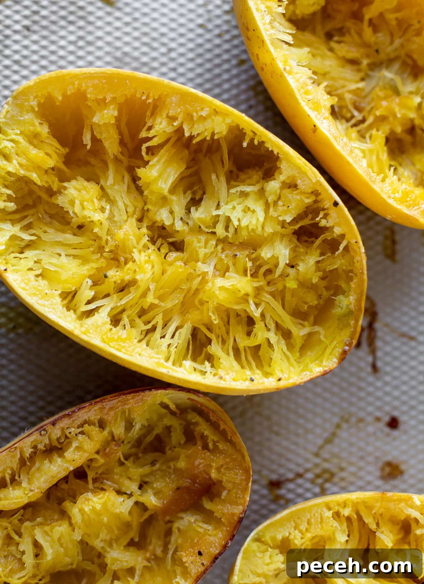 Spaghetti Squash Stuffed with Broccoli and Cheddar 4 fresh roasted spaghetti squash